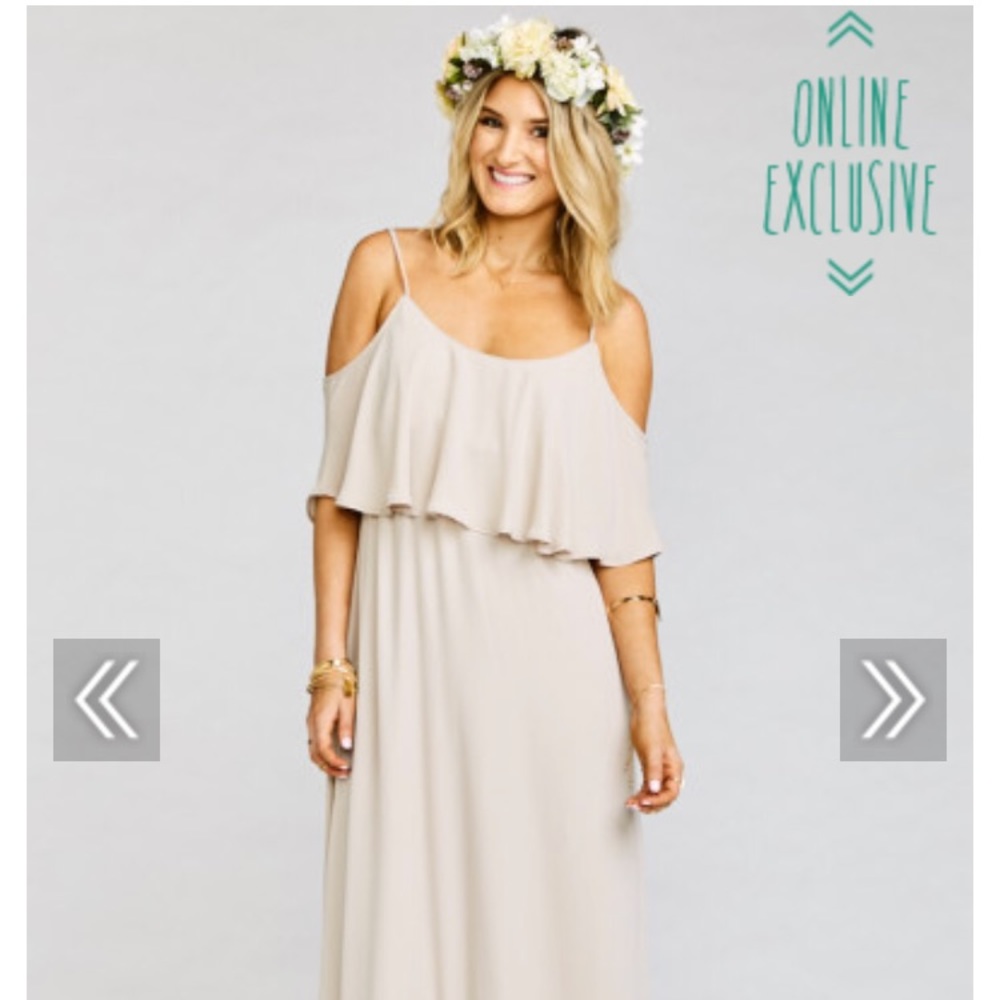 Show Me Your Mumu - Caitlin Ruffle Show Me the Ring Crisp - Small